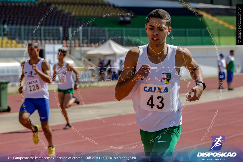 12º CAMP. PARANAENSES DE ATLETISMO SUB-23