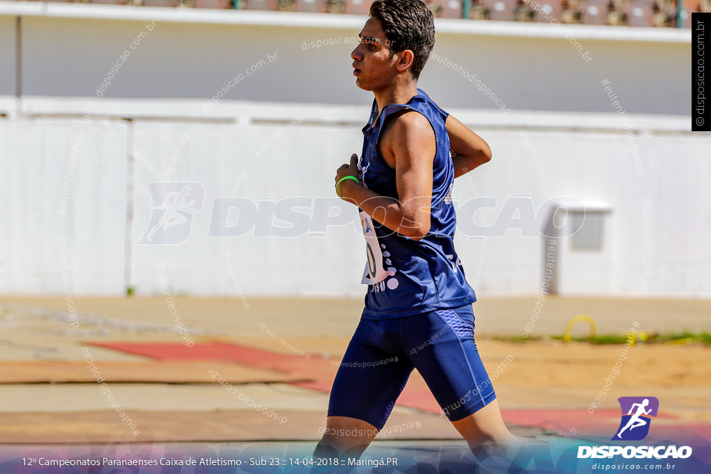 12º CAMP. PARANAENSES DE ATLETISMO SUB-23