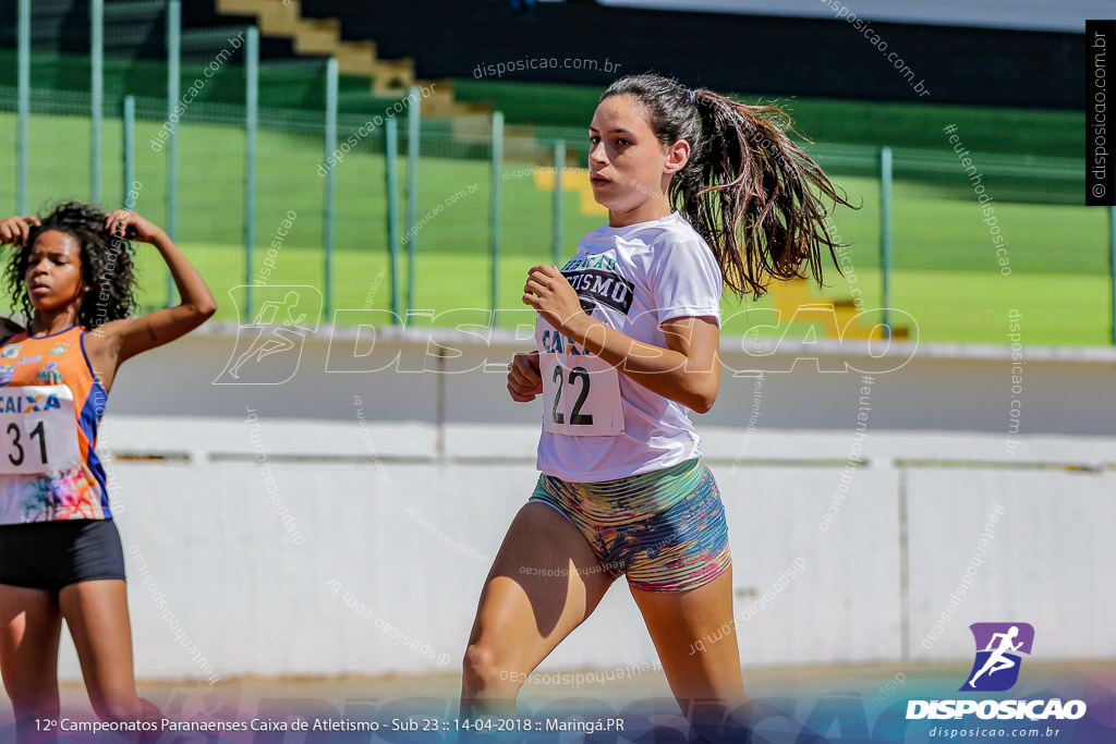 12º CAMP. PARANAENSES DE ATLETISMO SUB-23