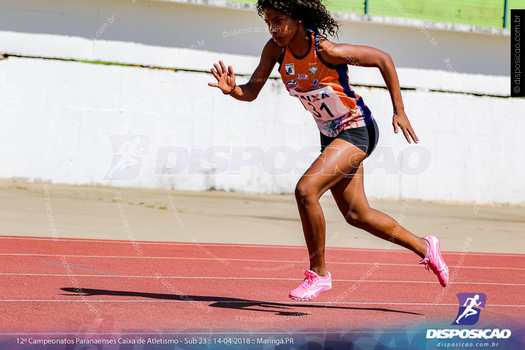 12º CAMP. PARANAENSES DE ATLETISMO SUB-23