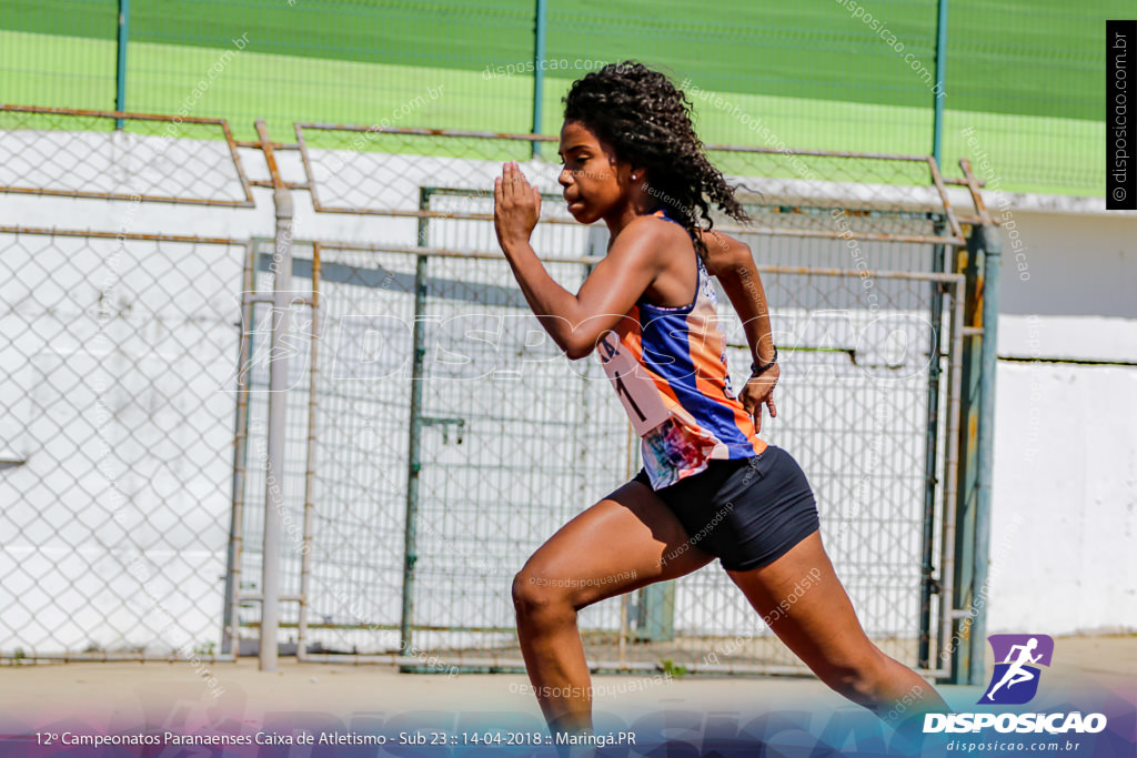 12º CAMP. PARANAENSES DE ATLETISMO SUB-23