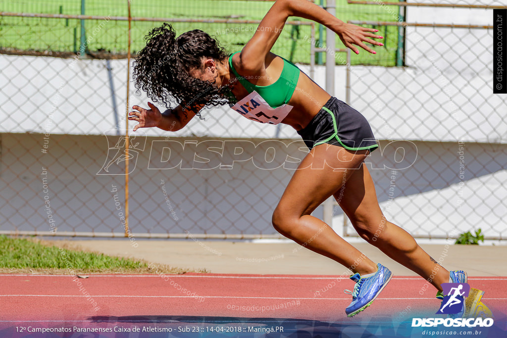 12º CAMP. PARANAENSES DE ATLETISMO SUB-23