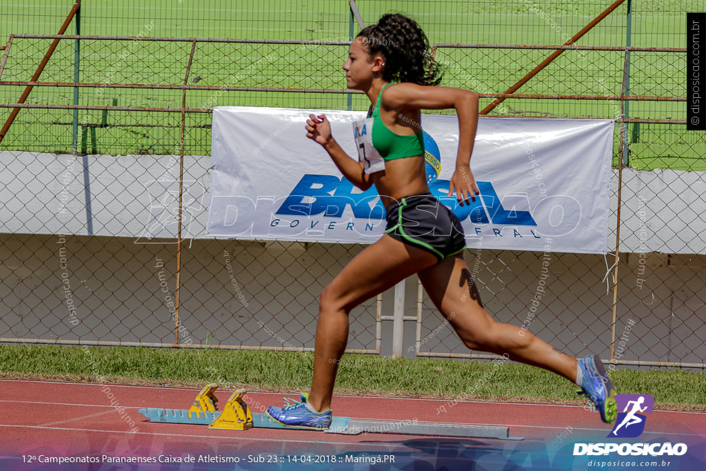 12º CAMP. PARANAENSES DE ATLETISMO SUB-23