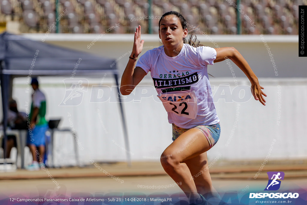 12º CAMP. PARANAENSES DE ATLETISMO SUB-23