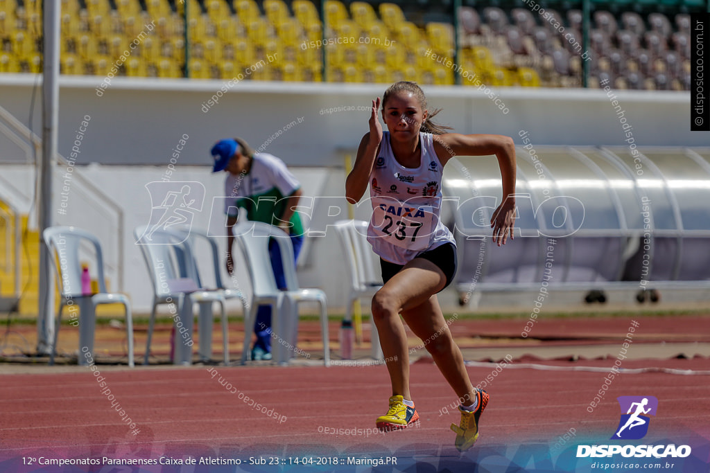 12º CAMP. PARANAENSES DE ATLETISMO SUB-23