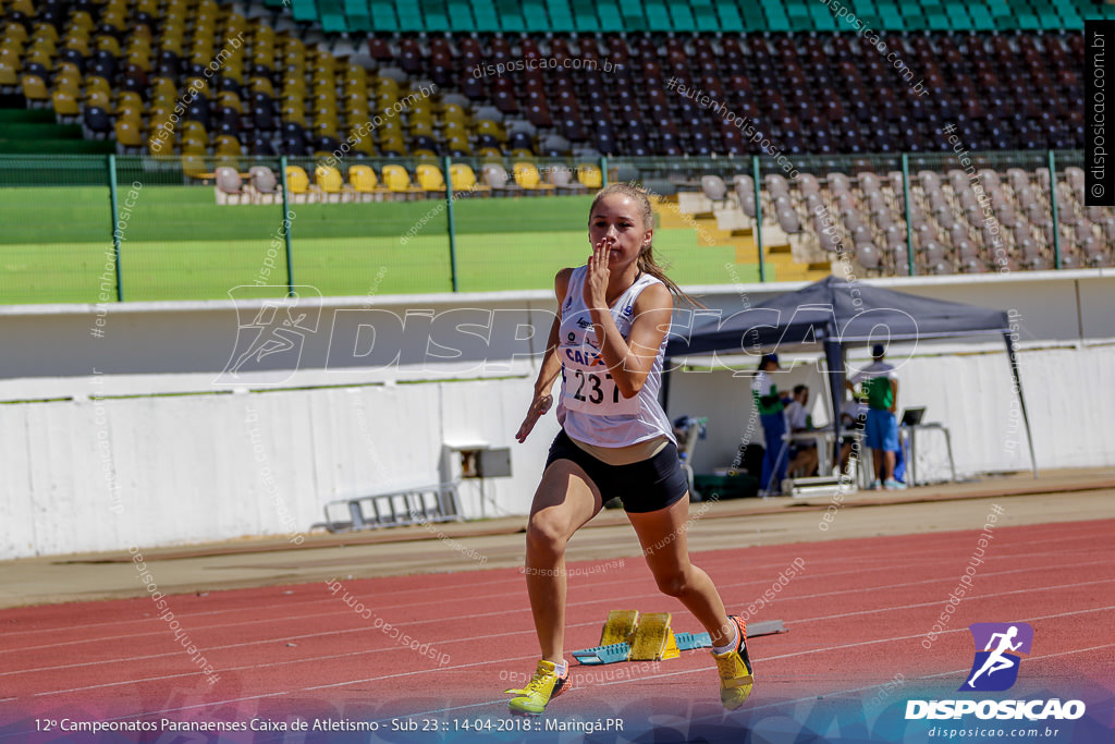 12º CAMP. PARANAENSES DE ATLETISMO SUB-23