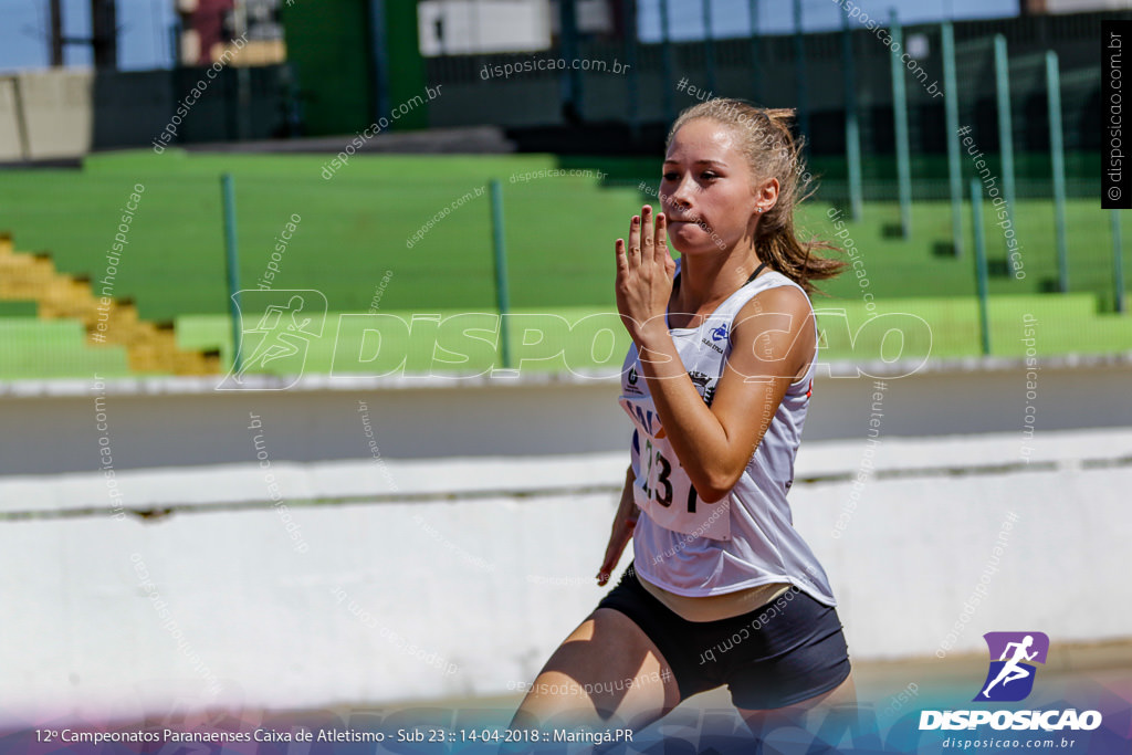 12º CAMP. PARANAENSES DE ATLETISMO SUB-23