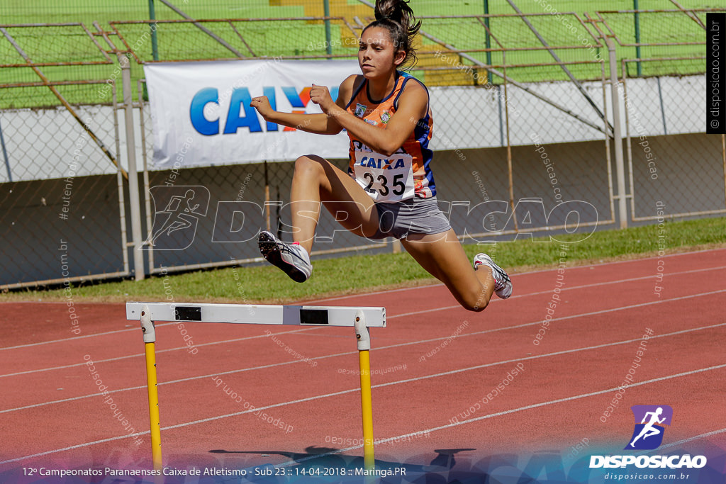 12º CAMP. PARANAENSES DE ATLETISMO SUB-23