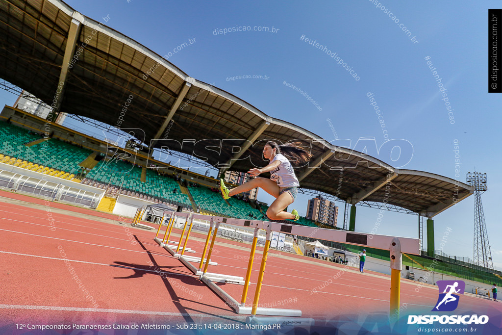 12º CAMP. PARANAENSES DE ATLETISMO SUB-23