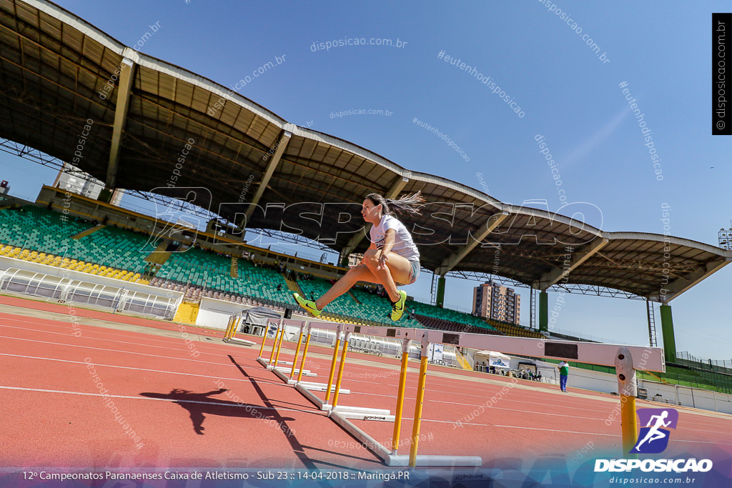 12º CAMP. PARANAENSES DE ATLETISMO SUB-23