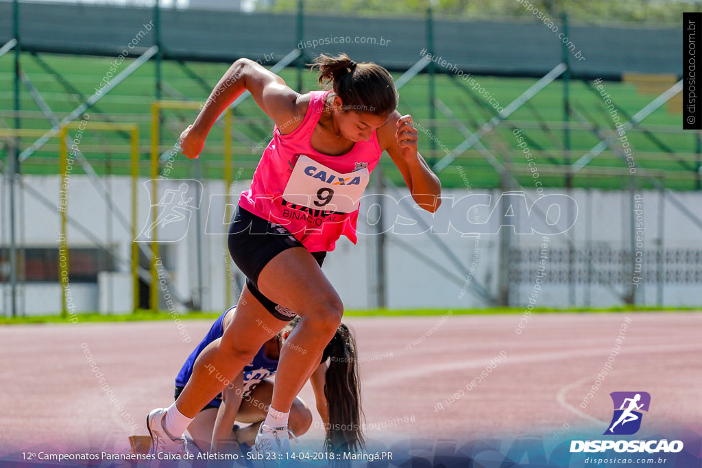 12º CAMP. PARANAENSES DE ATLETISMO SUB-23