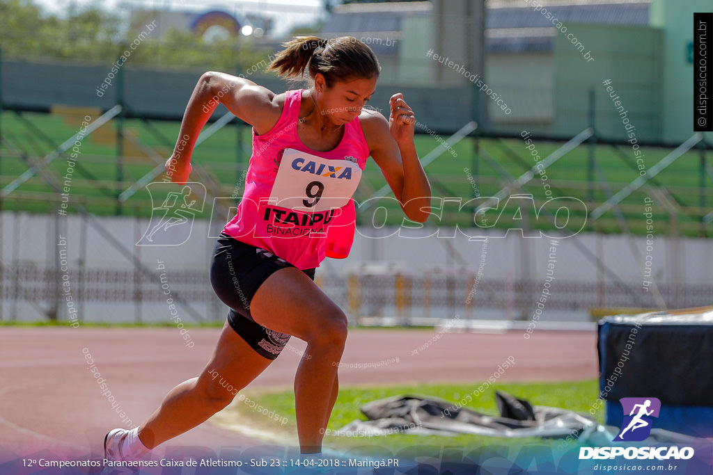 12º CAMP. PARANAENSES DE ATLETISMO SUB-23