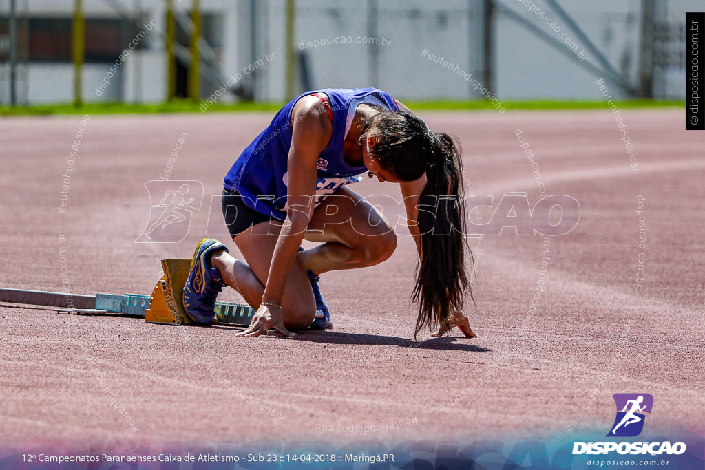 12º CAMP. PARANAENSES DE ATLETISMO SUB-23