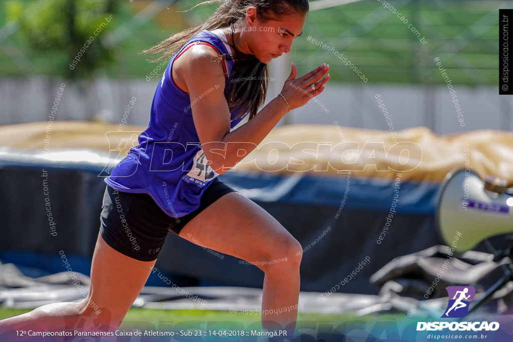 12º CAMP. PARANAENSES DE ATLETISMO SUB-23