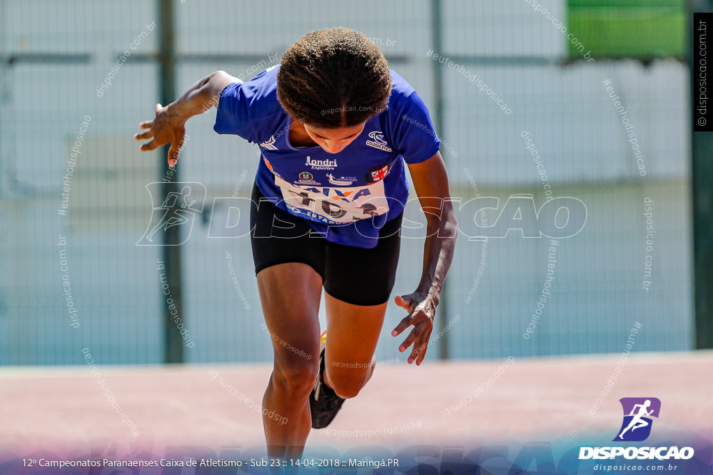 12º CAMP. PARANAENSES DE ATLETISMO SUB-23