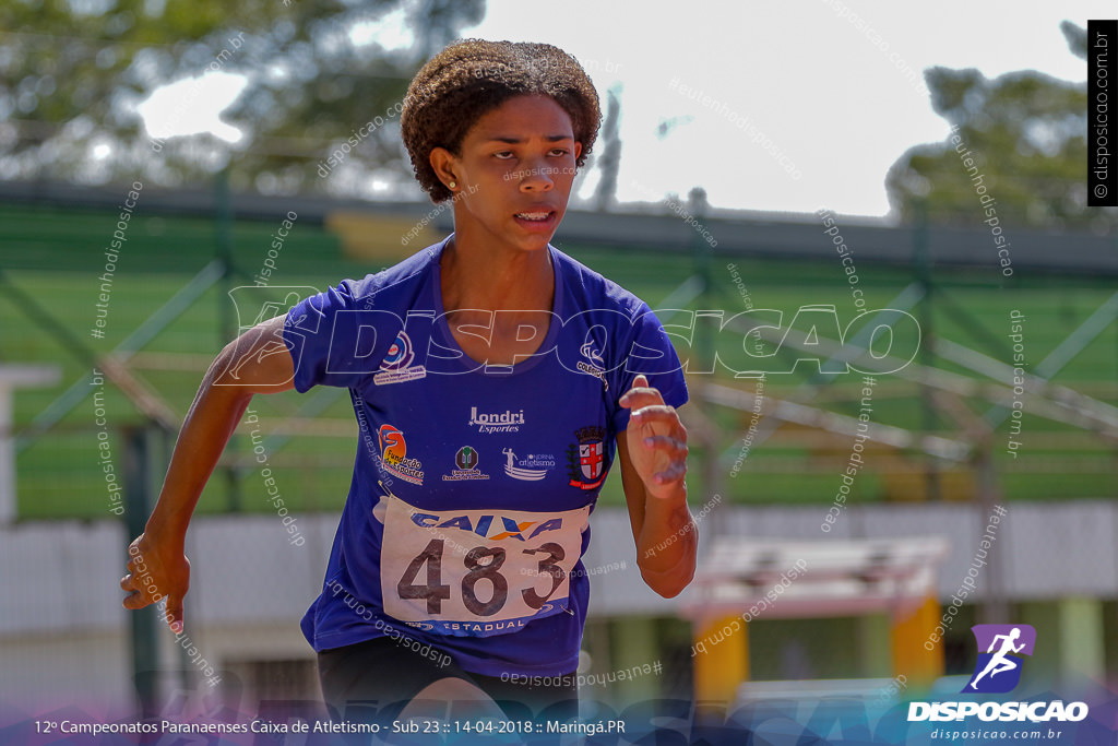 12º CAMP. PARANAENSES DE ATLETISMO SUB-23