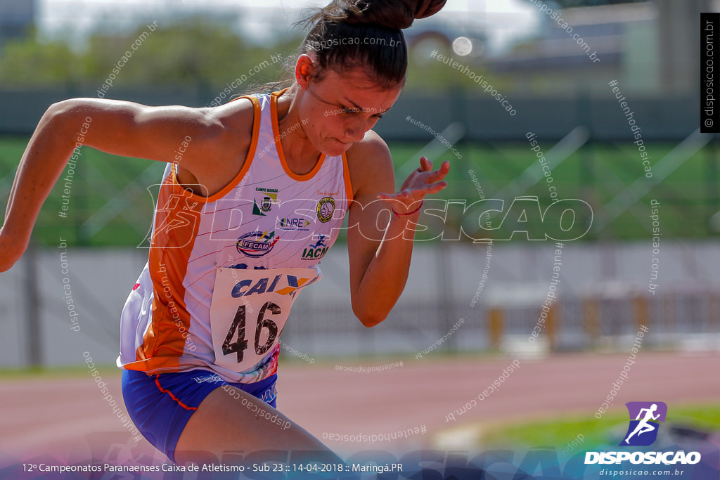 12º CAMP. PARANAENSES DE ATLETISMO SUB-23