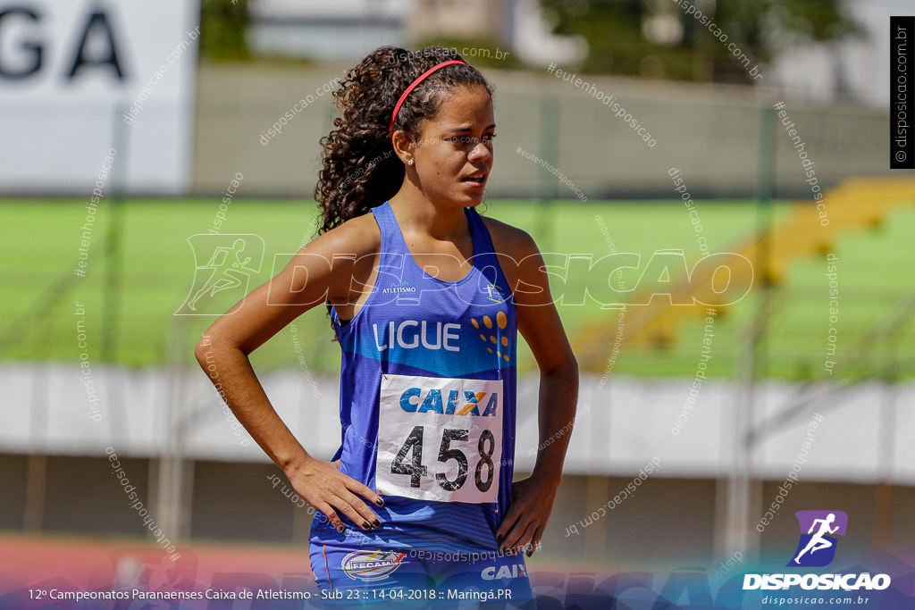 12º CAMP. PARANAENSES DE ATLETISMO SUB-23