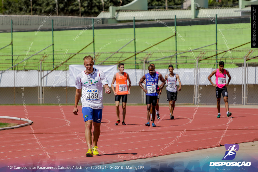 12º CAMP. PARANAENSES DE ATLETISMO SUB-23