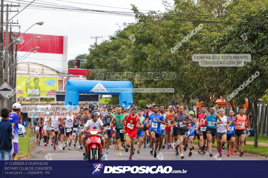 3ª Corrida E Duathlon Rotary Club De Cianorte