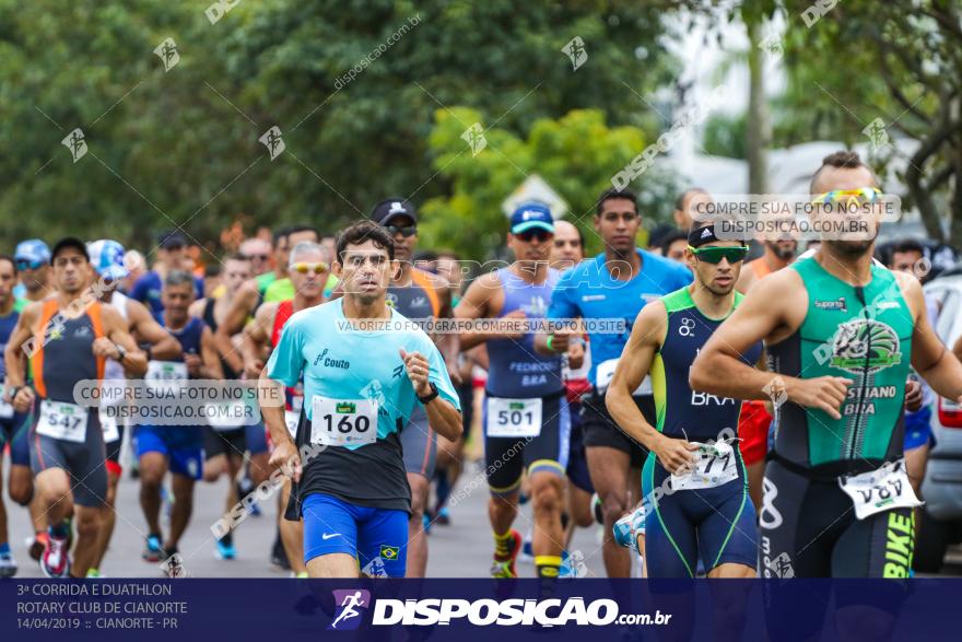 3ª Corrida E Duathlon Rotary Club De Cianorte