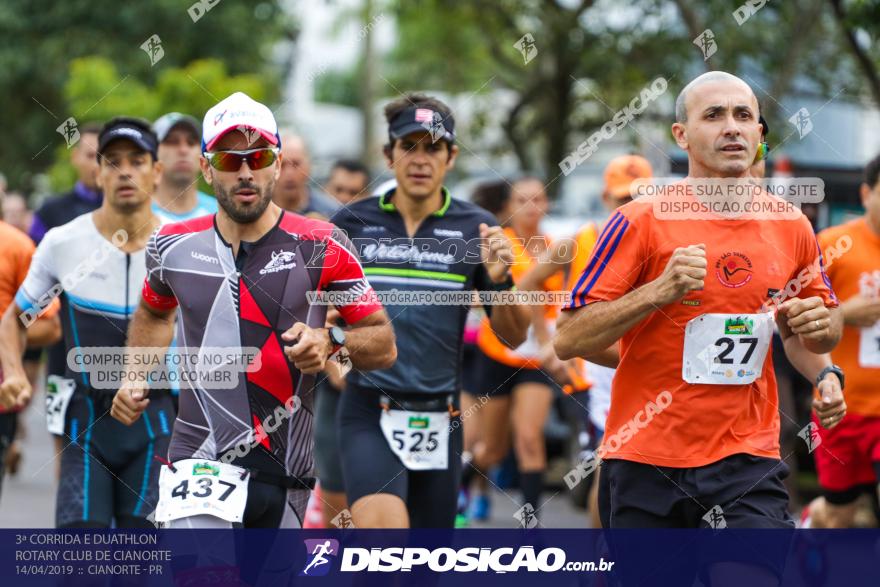 3ª Corrida E Duathlon Rotary Club De Cianorte