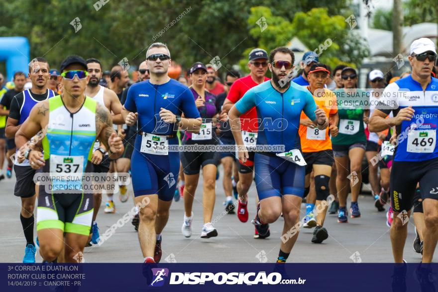 3ª Corrida E Duathlon Rotary Club De Cianorte