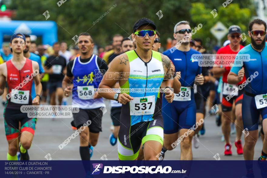 3ª Corrida E Duathlon Rotary Club De Cianorte