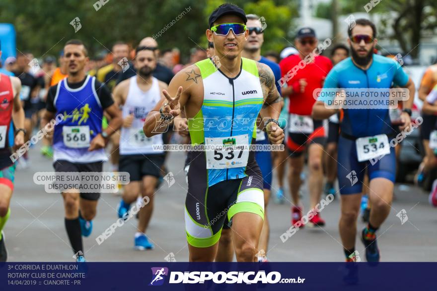 3ª Corrida E Duathlon Rotary Club De Cianorte