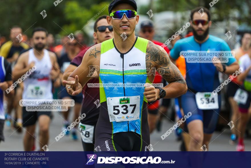 3ª Corrida E Duathlon Rotary Club De Cianorte