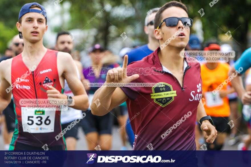 3ª Corrida E Duathlon Rotary Club De Cianorte