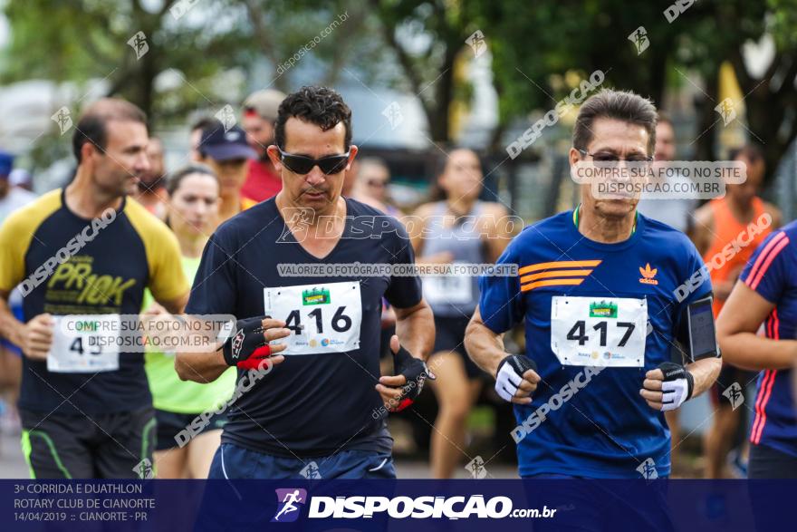 3ª Corrida E Duathlon Rotary Club De Cianorte