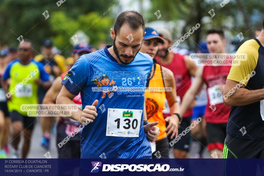 3ª Corrida E Duathlon Rotary Club De Cianorte