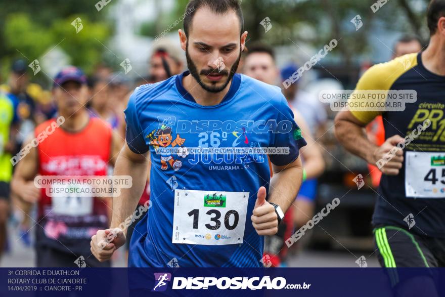 3ª Corrida E Duathlon Rotary Club De Cianorte