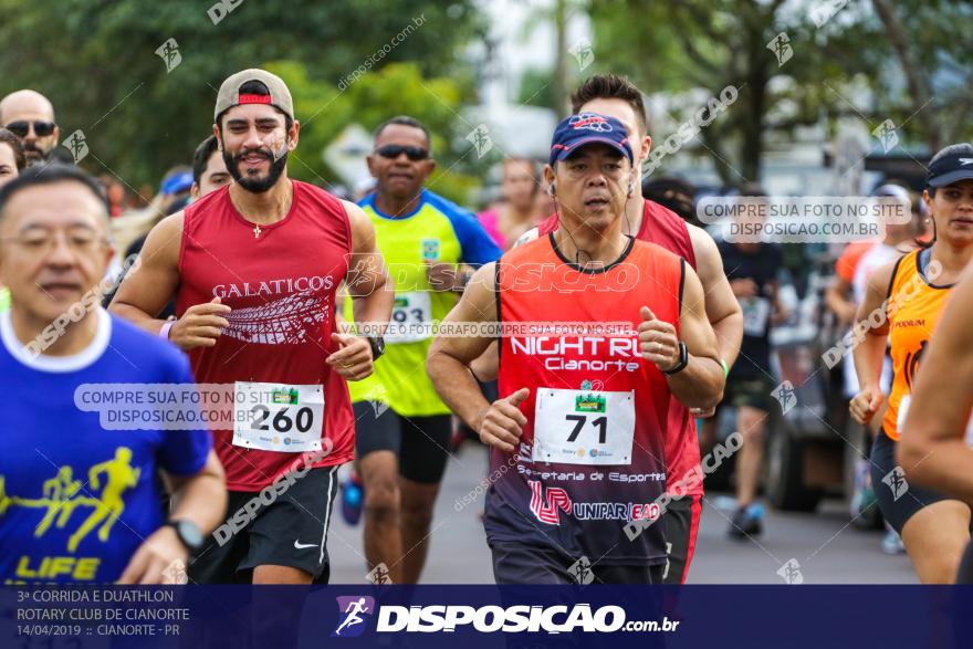 3ª Corrida E Duathlon Rotary Club De Cianorte