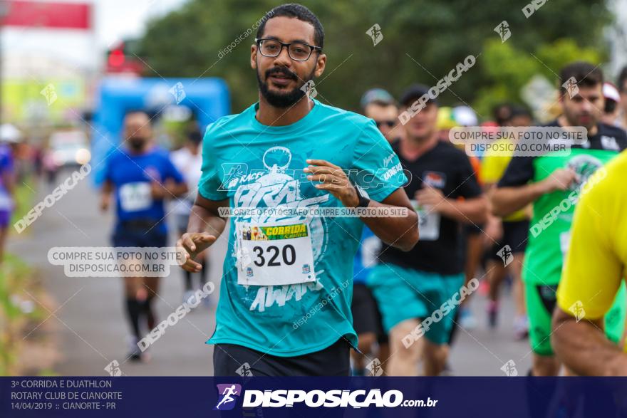 3ª Corrida E Duathlon Rotary Club De Cianorte