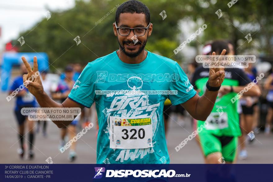 3ª Corrida E Duathlon Rotary Club De Cianorte