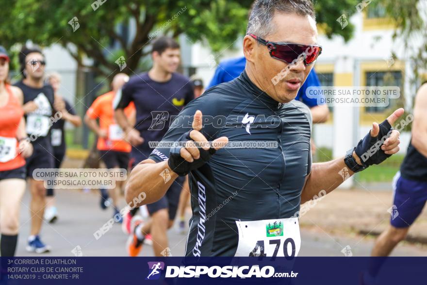 3ª Corrida E Duathlon Rotary Club De Cianorte