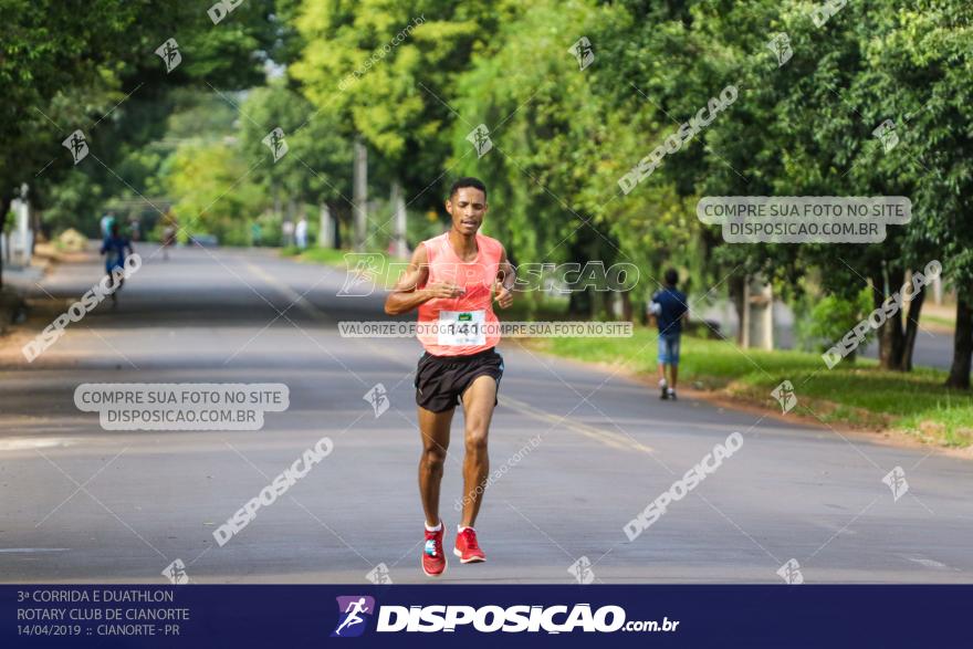 3ª Corrida E Duathlon Rotary Club De Cianorte