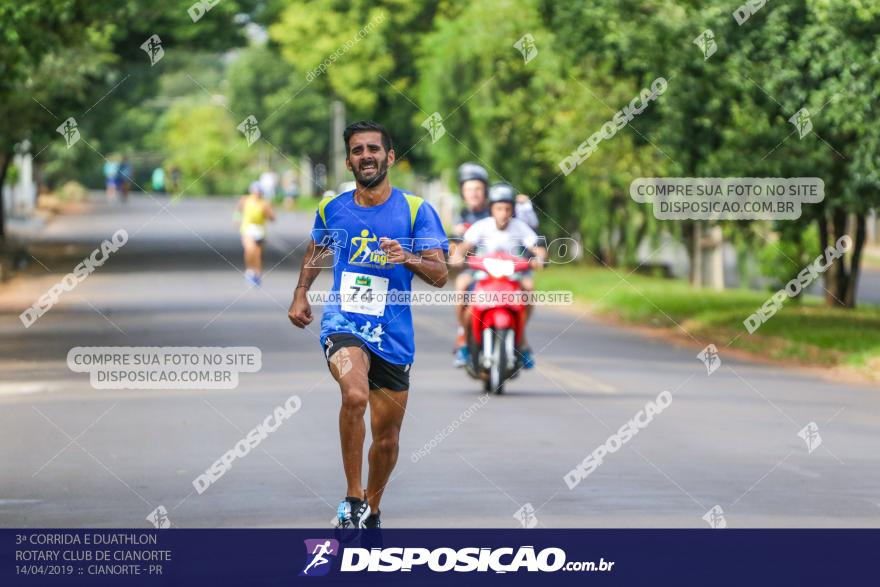 3ª Corrida E Duathlon Rotary Club De Cianorte