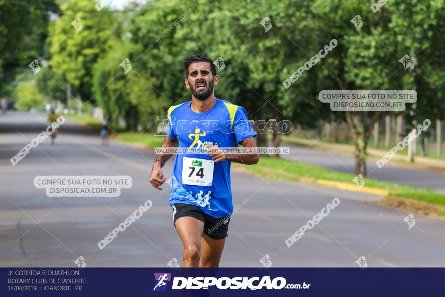 3ª Corrida E Duathlon Rotary Club De Cianorte