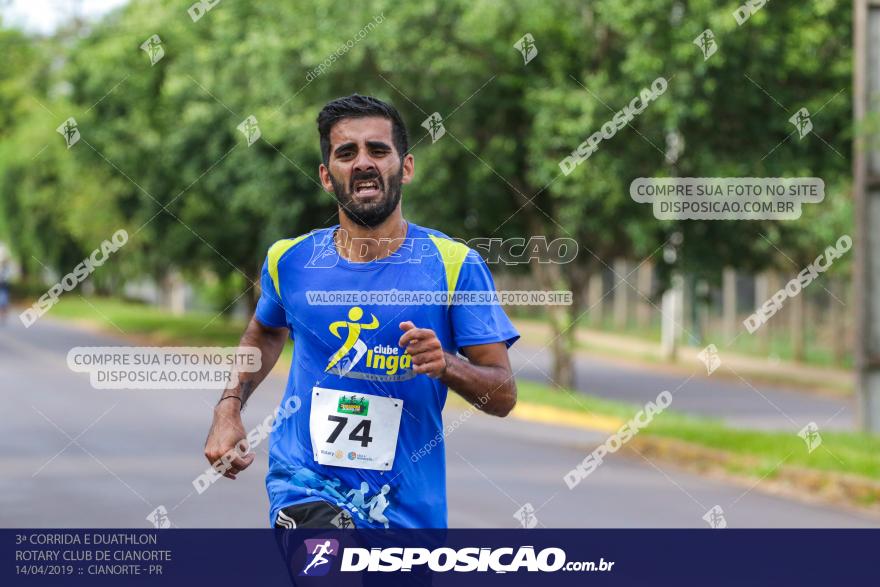 3ª Corrida E Duathlon Rotary Club De Cianorte