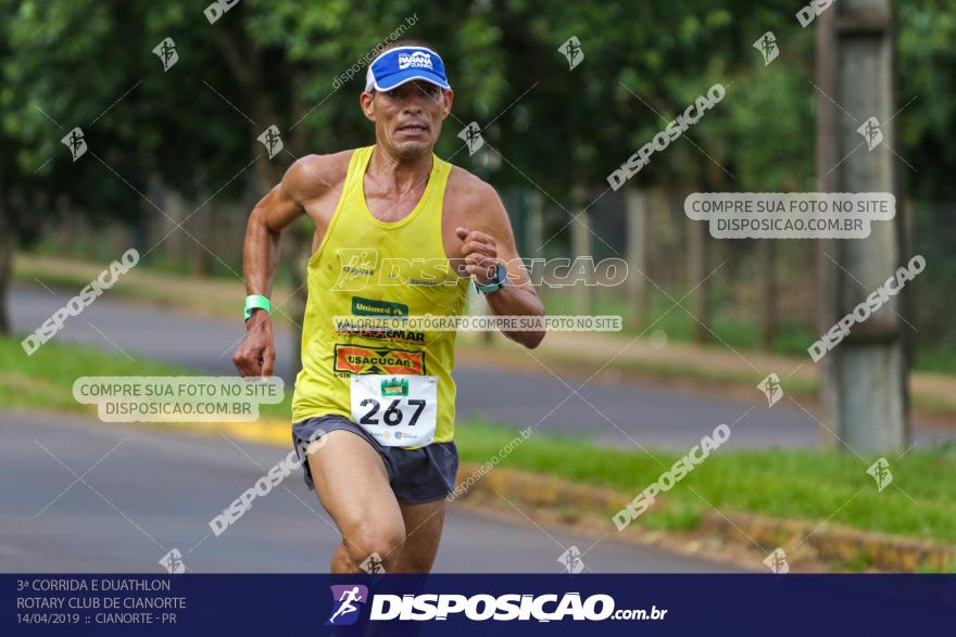 3ª Corrida E Duathlon Rotary Club De Cianorte