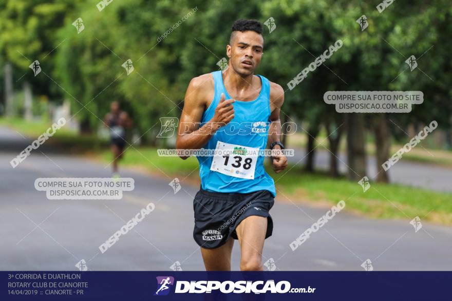 3ª Corrida E Duathlon Rotary Club De Cianorte