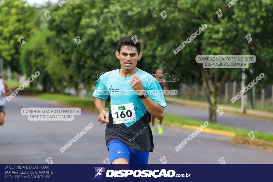 3ª Corrida E Duathlon Rotary Club De Cianorte