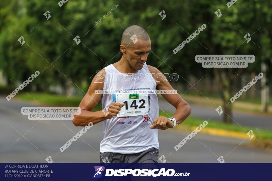 3ª Corrida E Duathlon Rotary Club De Cianorte