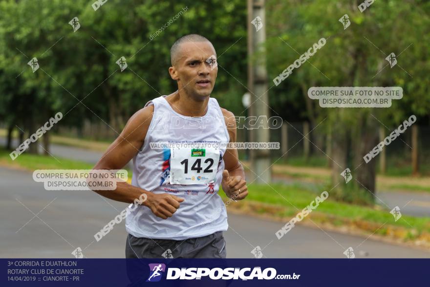 3ª Corrida E Duathlon Rotary Club De Cianorte