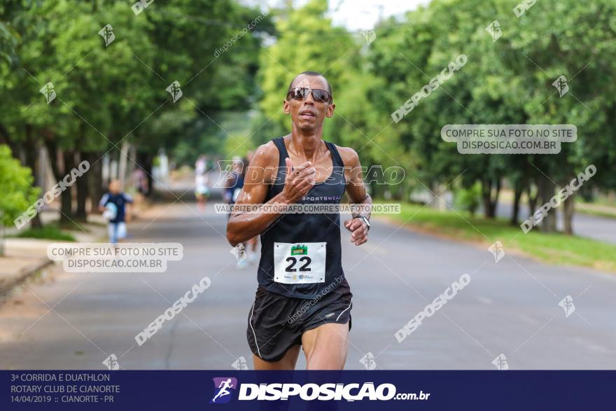 3ª Corrida E Duathlon Rotary Club De Cianorte