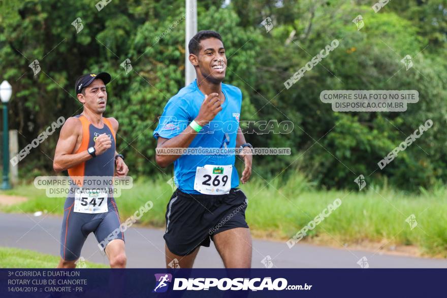 3ª Corrida E Duathlon Rotary Club De Cianorte