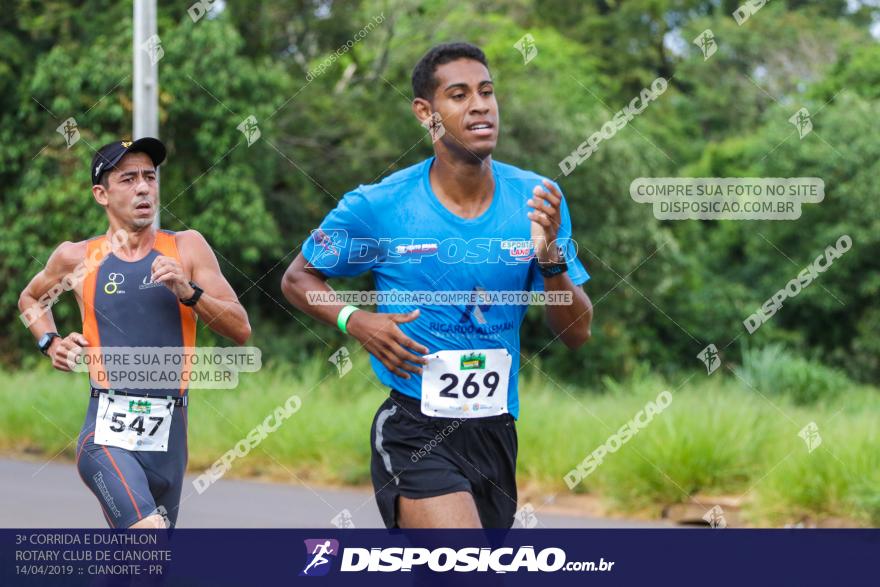 3ª Corrida E Duathlon Rotary Club De Cianorte